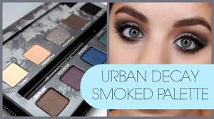 urban decay smoked palette smokey eye