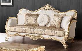 casa padrino luxury baroque sofa white