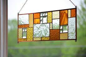 Stained Glass Window Panel Hanging