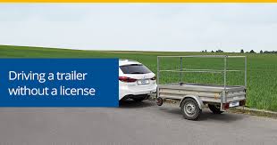 drive a trailer without a license