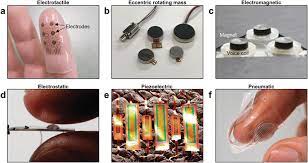 structures for vibrohaptic interfaces
