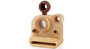 wooden toy cameras for kids
