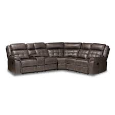 6 piece sectional recliner sofa