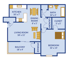 Bedroom Apartment Floor Plans