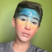 this 12 year old does his makeup better