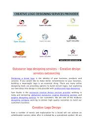Ppt Outsource Logo Designing Services Creative Design