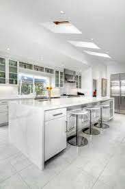 75 white floor kitchen ideas you ll