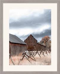 Vertical Old Barn Print By Debra Gail