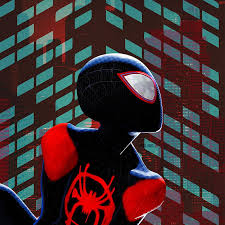 Miles Mes Black Suit Spider Man
