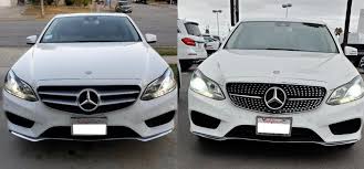 To have a sparkling cover with 300,000 diamonds, 13 experts worked on the car through out two weeks. Just Replaced The Original Grill With The Diamond Grill On The 2016 E Class Mercedes Benz