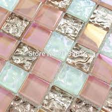 glass tile backsplash