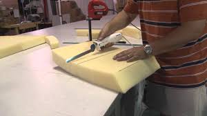 cutting cushion foam using electric