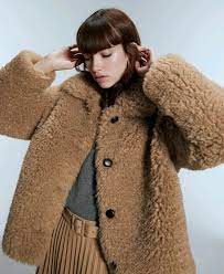 Bnwt Zara Soft Faux Fur Coat Uk Size