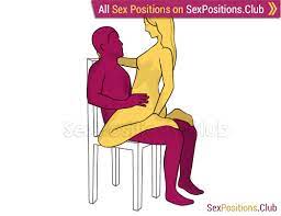 Sex position #439 - Cowgirl on the chair. Kamasutra