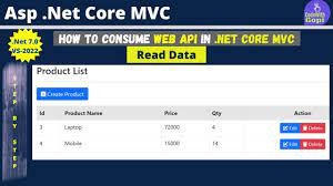 how to consume web api in asp net core