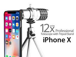 A wide variety of iphone telescope options are available to you Professional Iphone X 12x Zoom Telescope With Tripod Stand