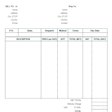 Invoice For Services Rendered Template New Sample Receipt Bill