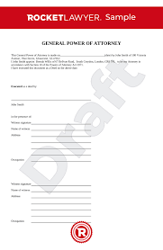 General Power Of Attorney Uk Template Make Yours For Free