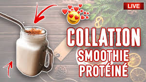 recette smoothie protéiné délicieux