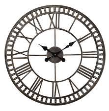 Xl Buxton Skeleton Garden Clock The