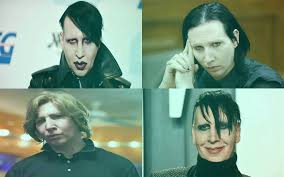 marilyn manson without no makeup look