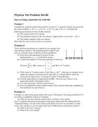 Physics 15c Problem Set 2