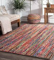 indian rag rug jute rugs braided rug