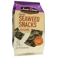 annie chun s sesame seaweed snacks