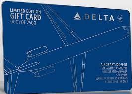 gift cards made of airplane metal