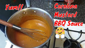 carolina mustard bbq sauce recipe