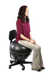 aeromat ball chair deluxe with arms