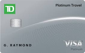 td platinum travel visa card td