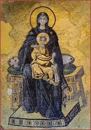 Hagia Sophia The Virgin And Child In