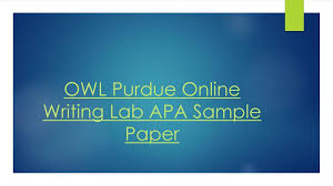 Owl is a free online writing lab that helps users around the world find information to assist them with many writing projects. Apa Citations Overview Ppt Download