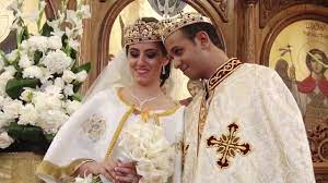 egyptian coptic wedding ceremony holy