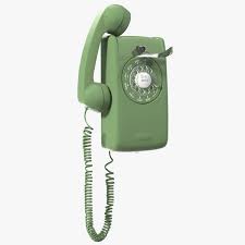 Vintage Festnetztelefon Mit Wählscheibe