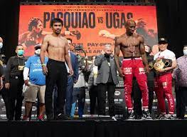 Manny pacquiao and unified welterweight champion yordenis ugas. Hniwmksqfqyv3m