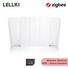 Zigbee Smart Light Switch 10a Eu Wall Button Switches Wireless Remote Control Smart Home Works Hue Alexa Panel Aliexpress