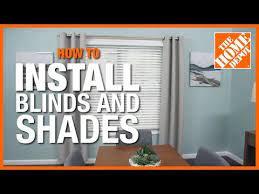 How To Install Blinds Or Shades The