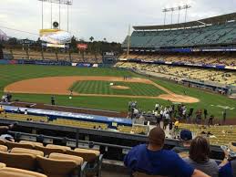 Dodger Stadium Section 127lg Home Of Los Angeles Dodgers