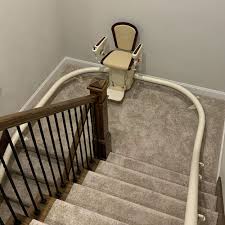 curved stair lifts options hme stair