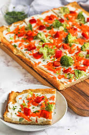 cold veggie pizza quick and easy
