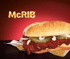 mcdonald s mcrib sandwich to begin
