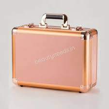 portable rose gold makeup vanity with