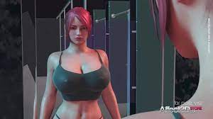 Big tits redhead babe fucked by a futa demon in a 3D animation - XNXX.COM