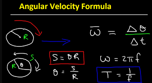 what is angular velocity equation easy