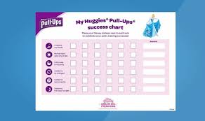 Potty Training Reward Charts Stickers Huggies Pull Ups
