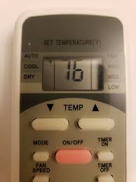 york air conditioner remote control