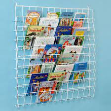 Square Wall Bookrack For Schools Direct