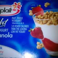 calories in yoplait light yogurt with